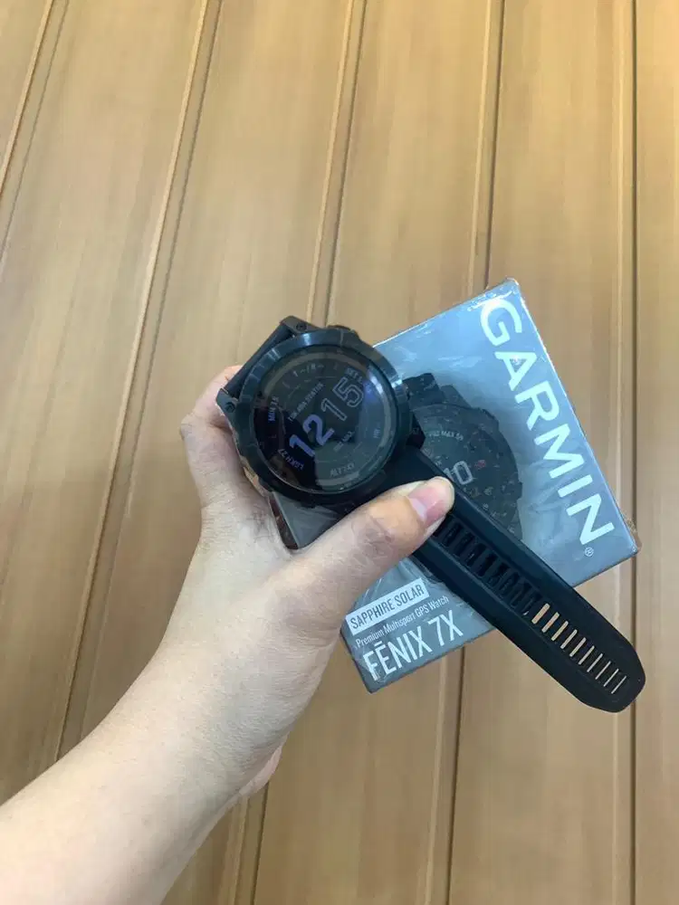 Garmin fenix 7X sapphire solar