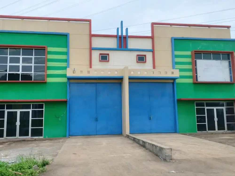 Gudang Siap Pakai 705m2 12x24 di Kawasan Industri Milenium Cikupa