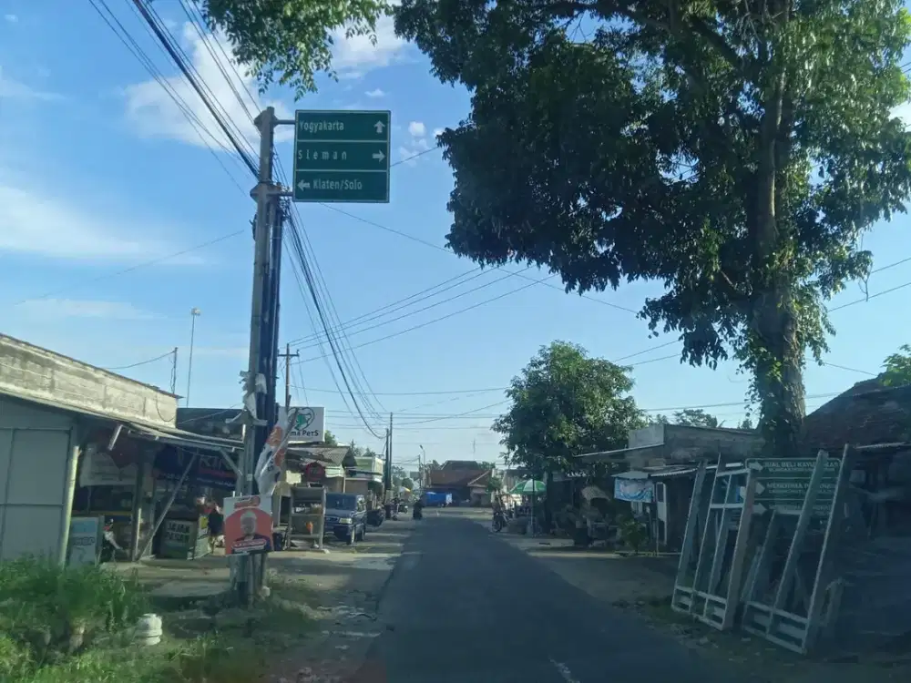 Tanah Kalasan 400 Meter Jl Purwomartani