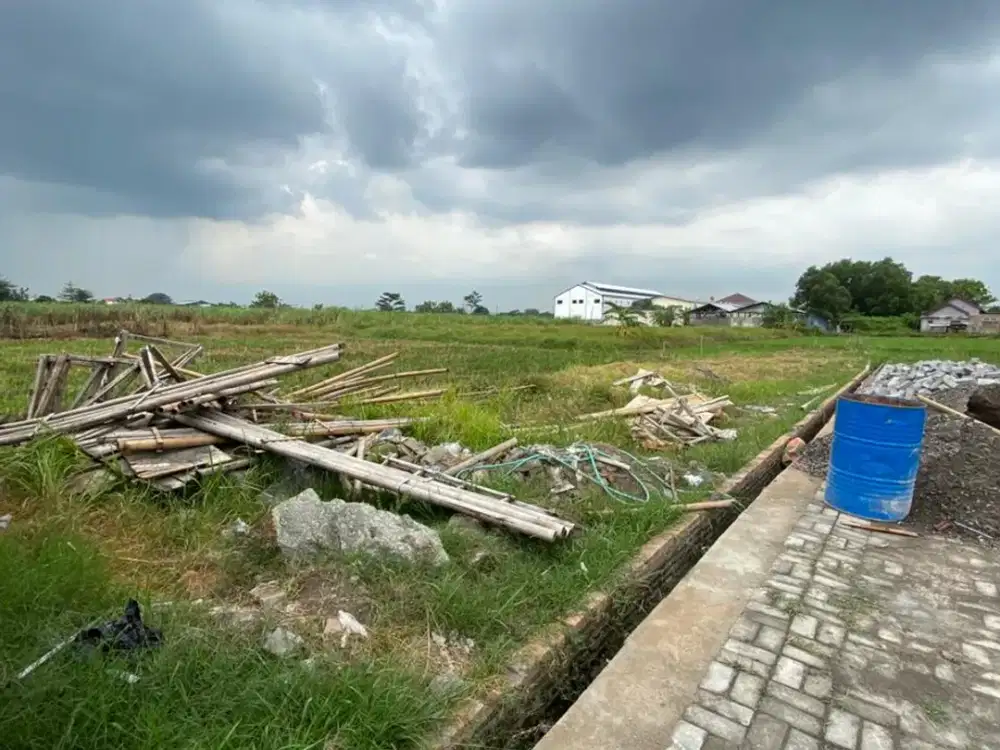 dijual tanah kavling sudah siap dibangun rumah shm juga ready posisi tanah hadap timur lokasi ngabeyan kartasura