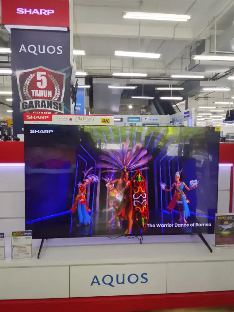 SHARP 4K GOOGLE TV 75 INCH