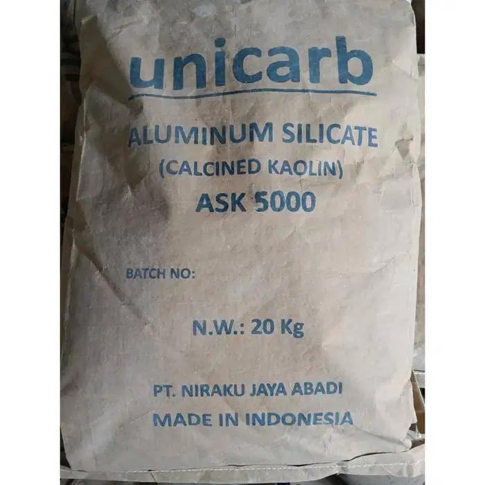 Calcined Kaolin ASK 5.000  Cosmetic Grade Kualitas Export