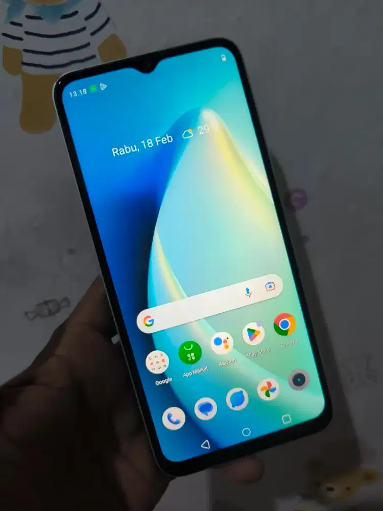 Realme C35 4+4/128 normal siap pakai