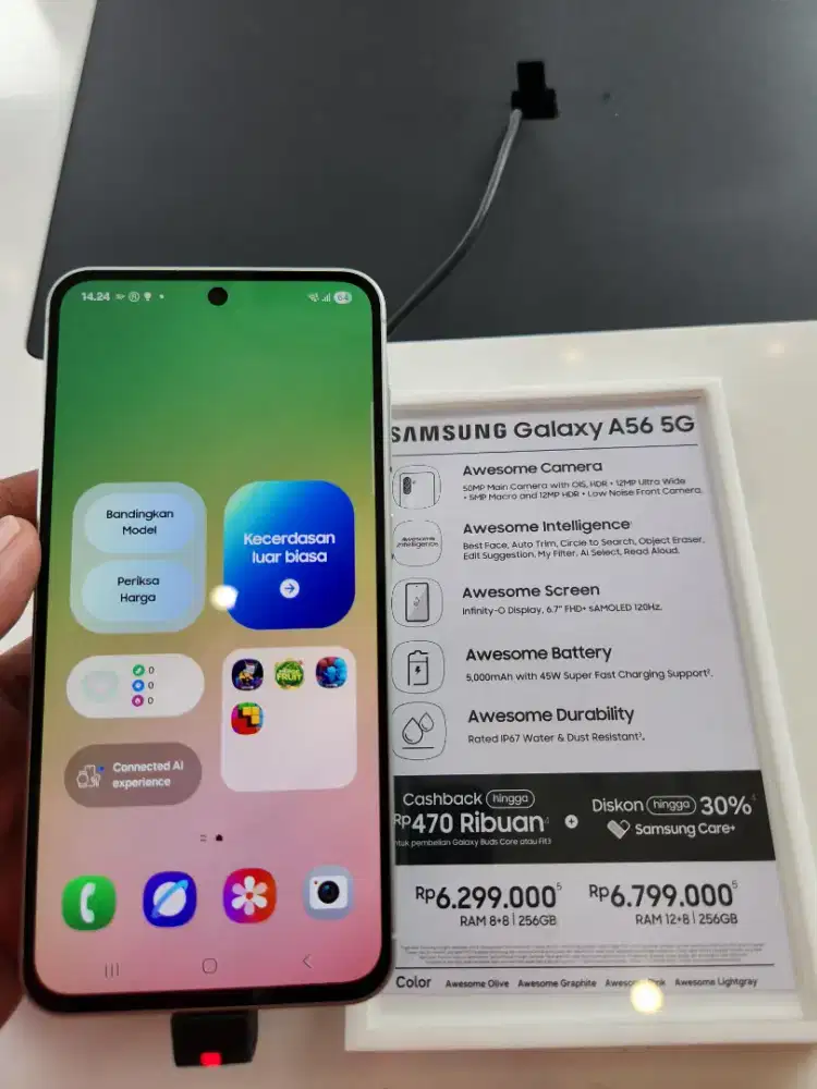 Samsung A56 8/256 Gb New Segel Resmi SEIN