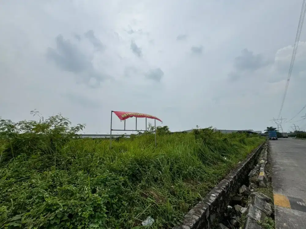 DIJUAL Kavling Pergudangan/Industri Dalam Kawasan Balaraja Tangerang
