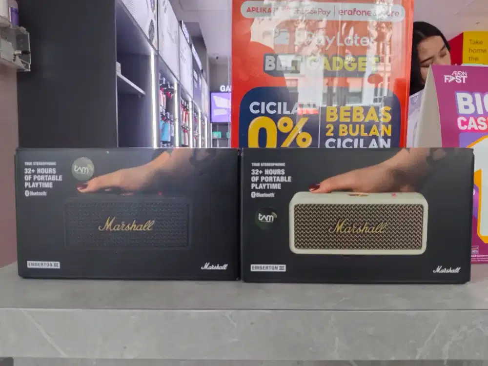 Marshall Emberton III Portable Speaker Midnight Blue