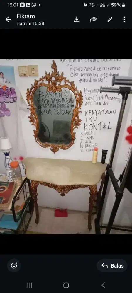 Jial cepat Meja rias