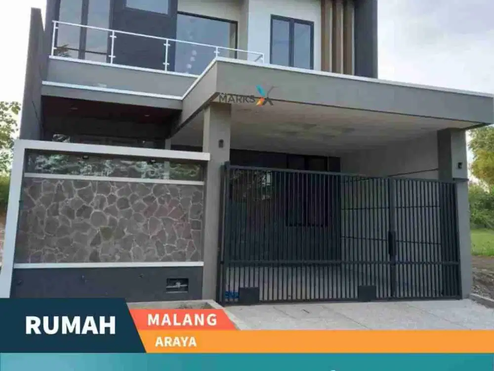 Dijual Rumah Modern Minimalis Baru Gress Dekat Binus Araya Malang