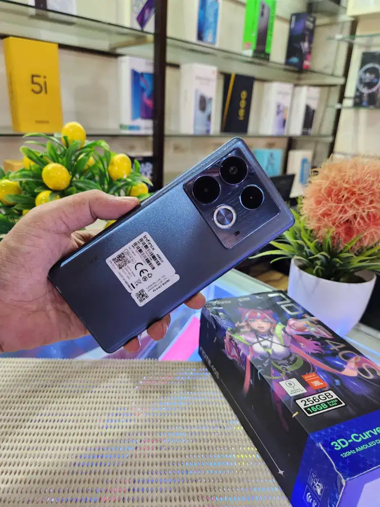 Infinix Note 40s Ram 8+8Gb/ 256Gb Fullset Mulus Ori 100% Bergaransi