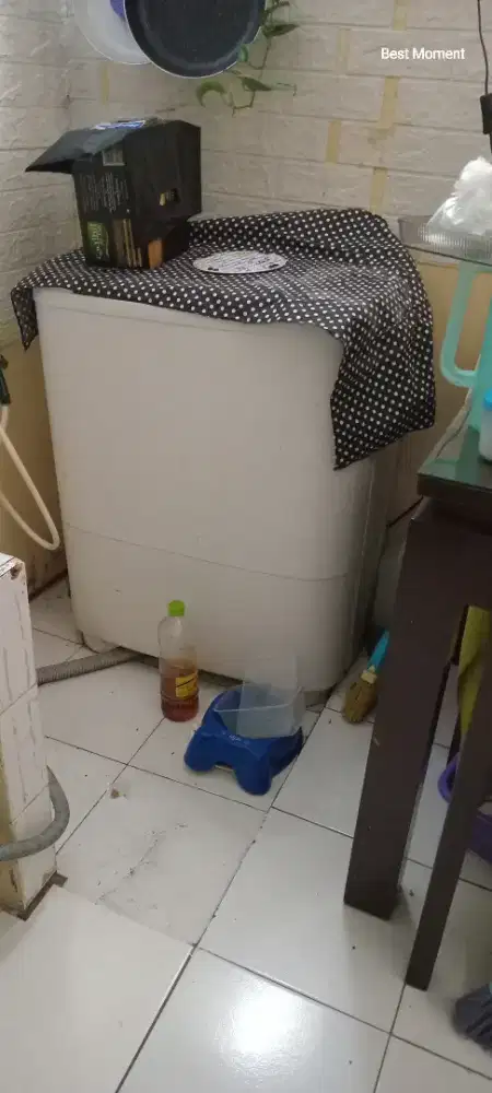 Mesin cuci 2 tabung sharp