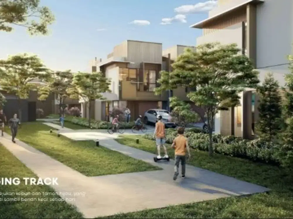 Rumah Dijual di IZZI BSD Lokasi Sunrise BSD Barat