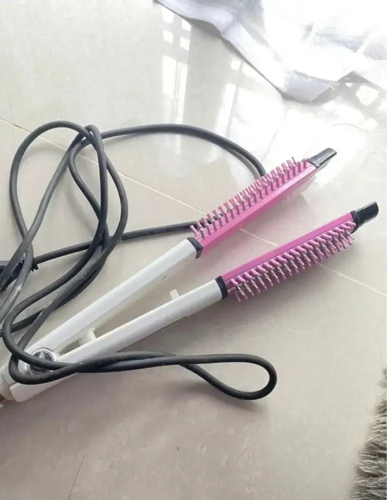 Catok lurus, Curly & Blow