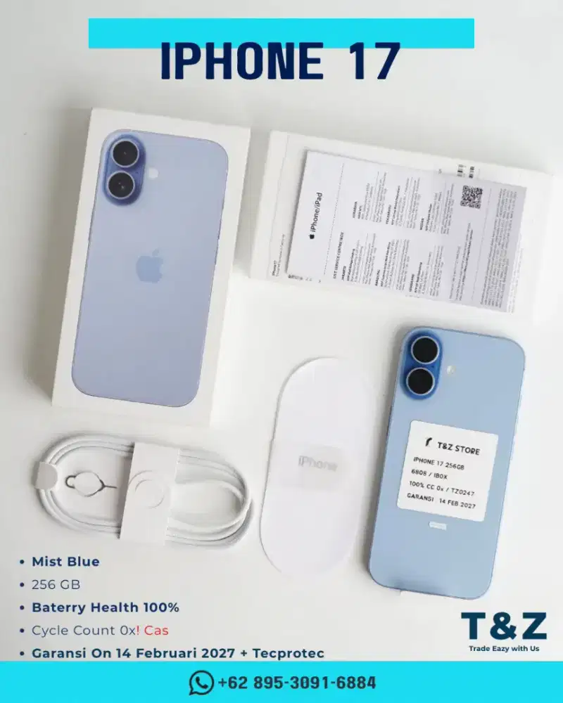 iphone 17 basic mystic blue