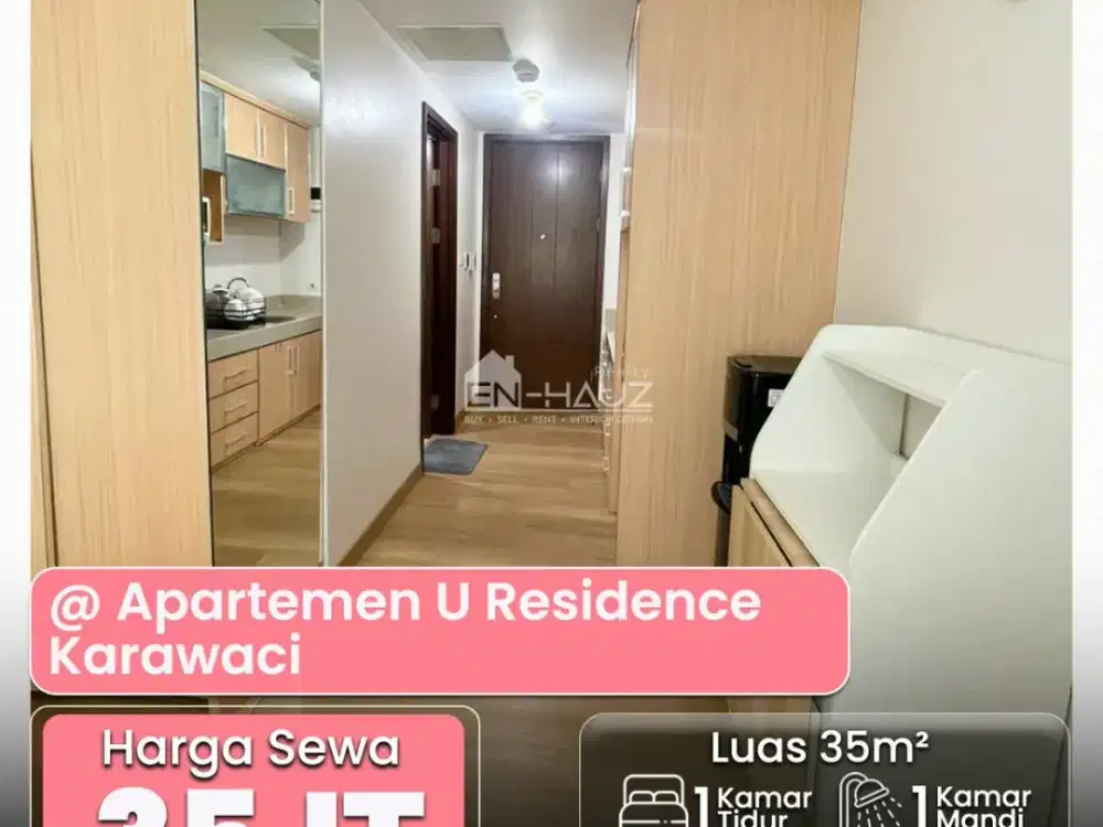 (MT) Di Sewakan Apartemen U Residence Karawaci