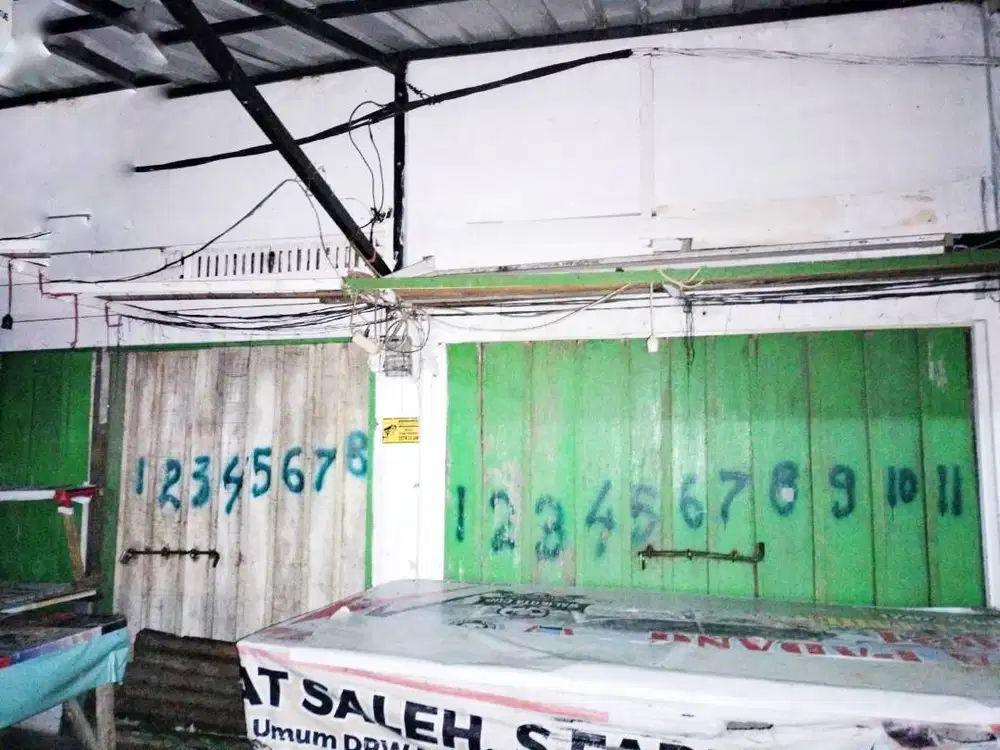 Dijual 2 Petak Toko Strategis di Kawasan Ramai Pasar Simpang Haru