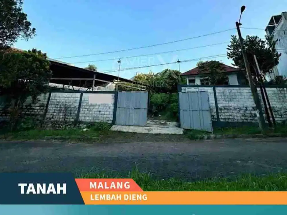 DISEWAKAN TANAH LUAS DI LEMBAH DIENG MALANG, SELANGKAH KE ELPICO MALL