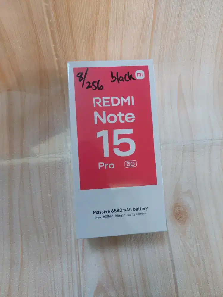 Xiaomi Redminote 15 Pro 5G 8/256 Gb Baru Garansi Resmi