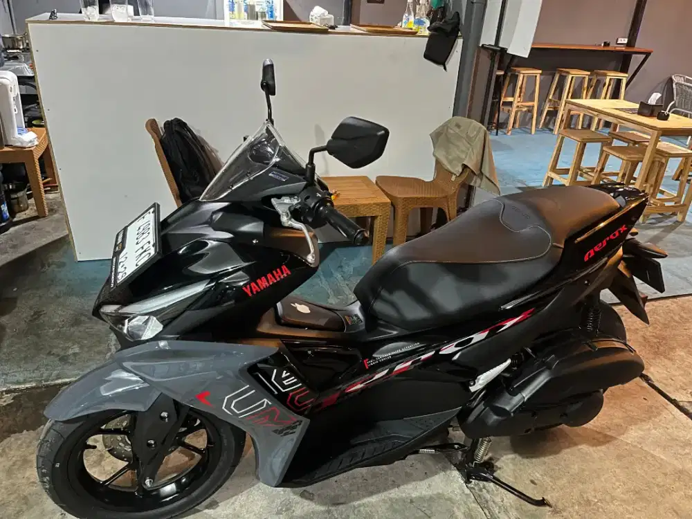 Aerox 2024 km low 6000 jarang di pake like new