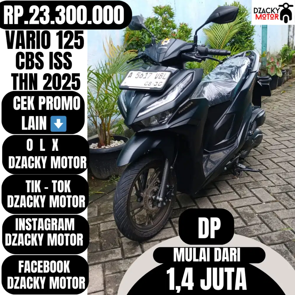 VARIO 125 CBS ISS 2025 SECOND LIKE NEW