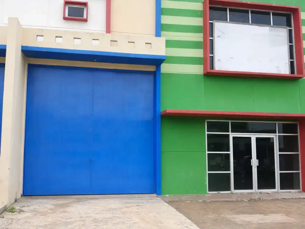 Gudang Milenium Luas 730m2 12x24 Strategis Kawasan Industri di Cikupa
