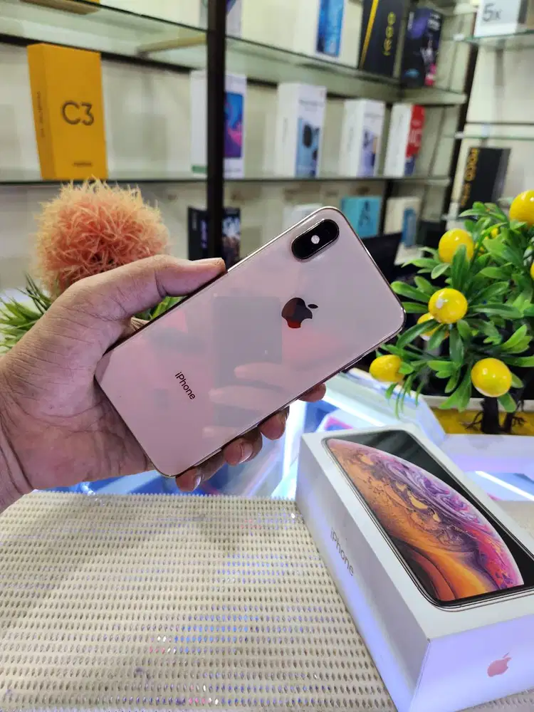 iPhone Xs 256Gb Fullset All Operator (Jaringan Permanen) Like New
