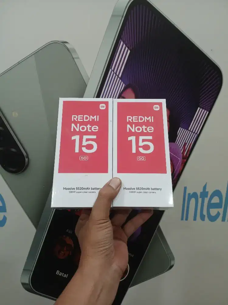 [ Fast respon WA ] Xiaomi Redmi Note 15 5G 12/512 Garansi resmi 15bln