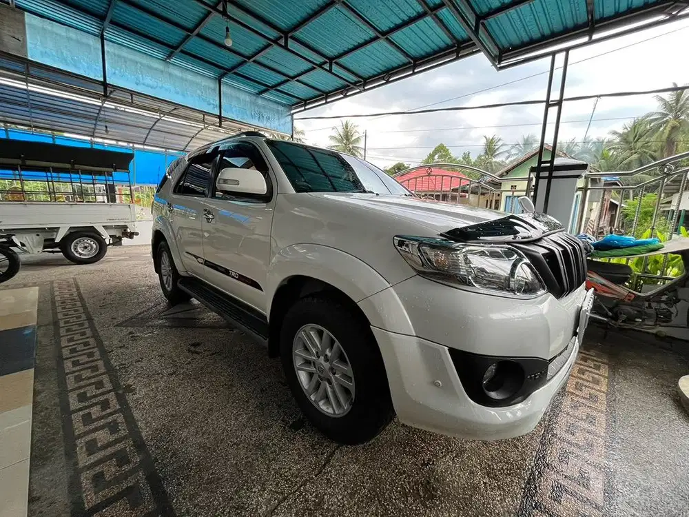 Fortuner 2.7 G TRD 2012 AT - Putih Mulus, Interior Full Ori, Siap Paka