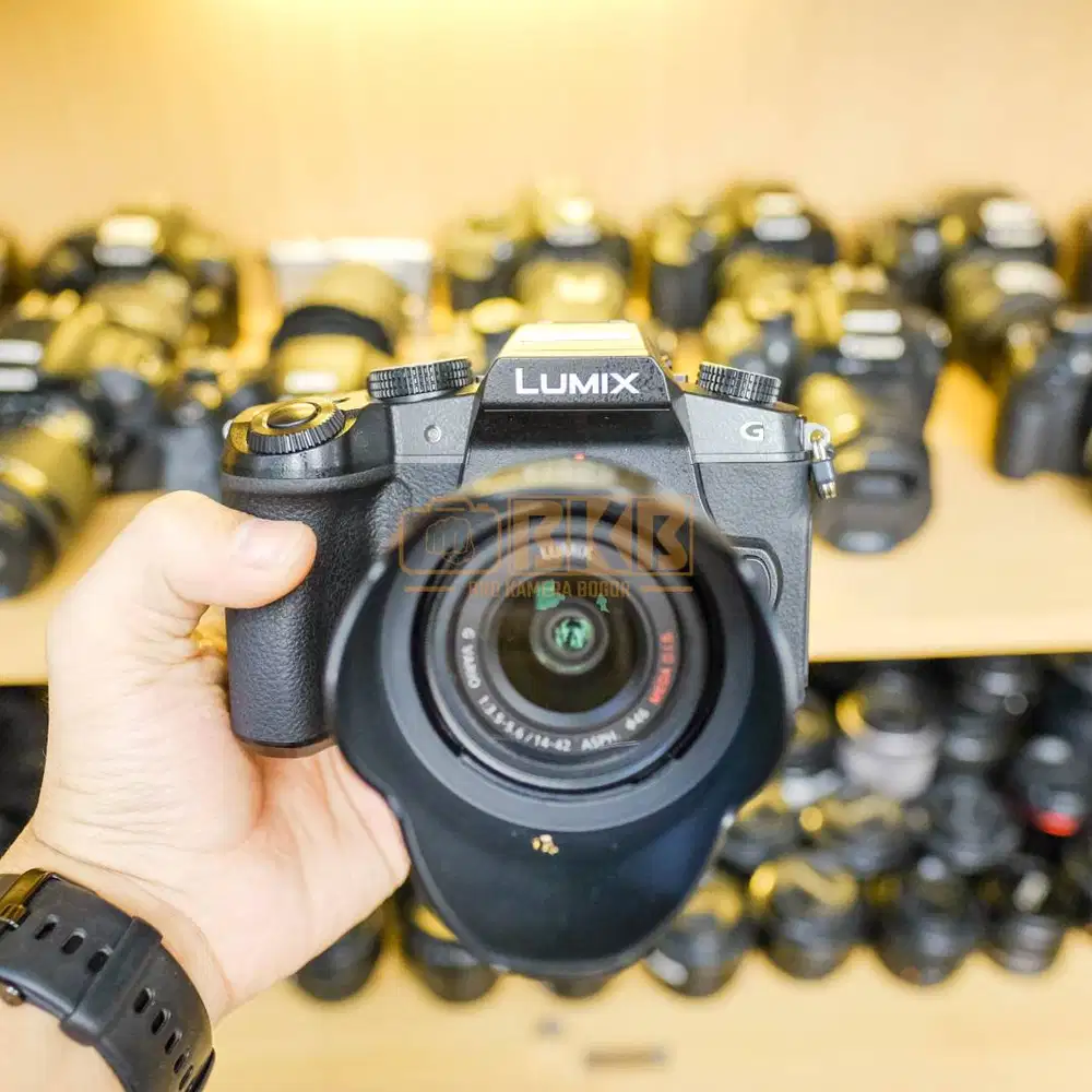 Lumix G85 Kit 14-42mm SC 7RB Fullset Mulus