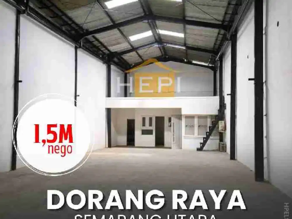 Di Jual Gudang Cantik di Dorang Raya Semarang