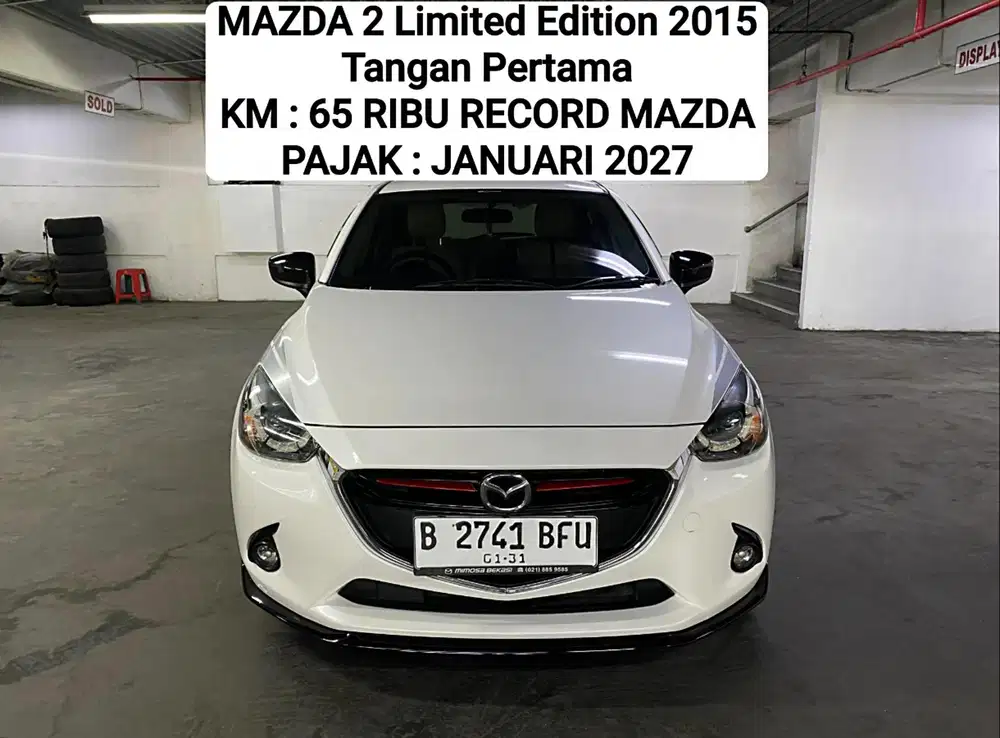 [KM:65 ribuan] Mazda 2 R Limited Edition 2015/2016 Putih