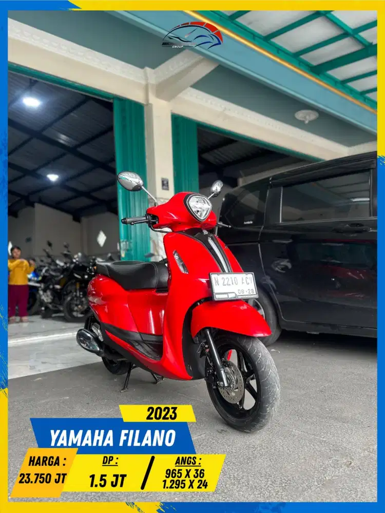 YAMAHA GRAND FILANO 2023 GASS POLL BOSSKU HIKMAH MOTOR KEPUH MALANG