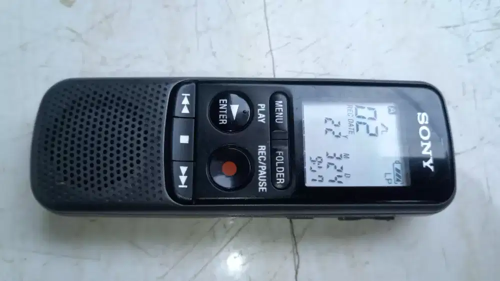 Sony recorder icd-PX 232 NO REKBER