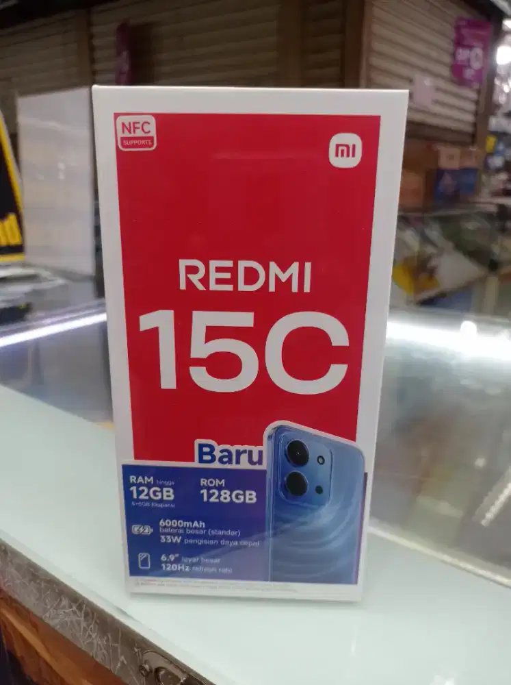 Redmi 15C 6/128 baru