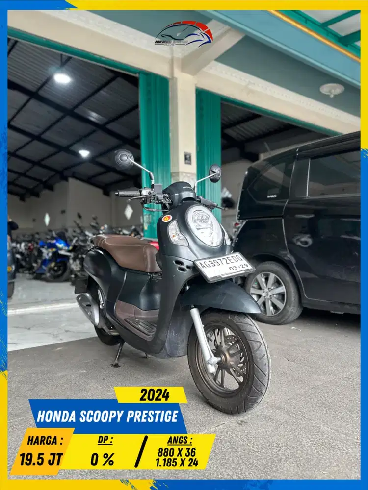 HONDA SCOOPY PRESTIGE 2024 PLAT AG NEGO LURR HIKMAH MOTOR KEPUH MALAN