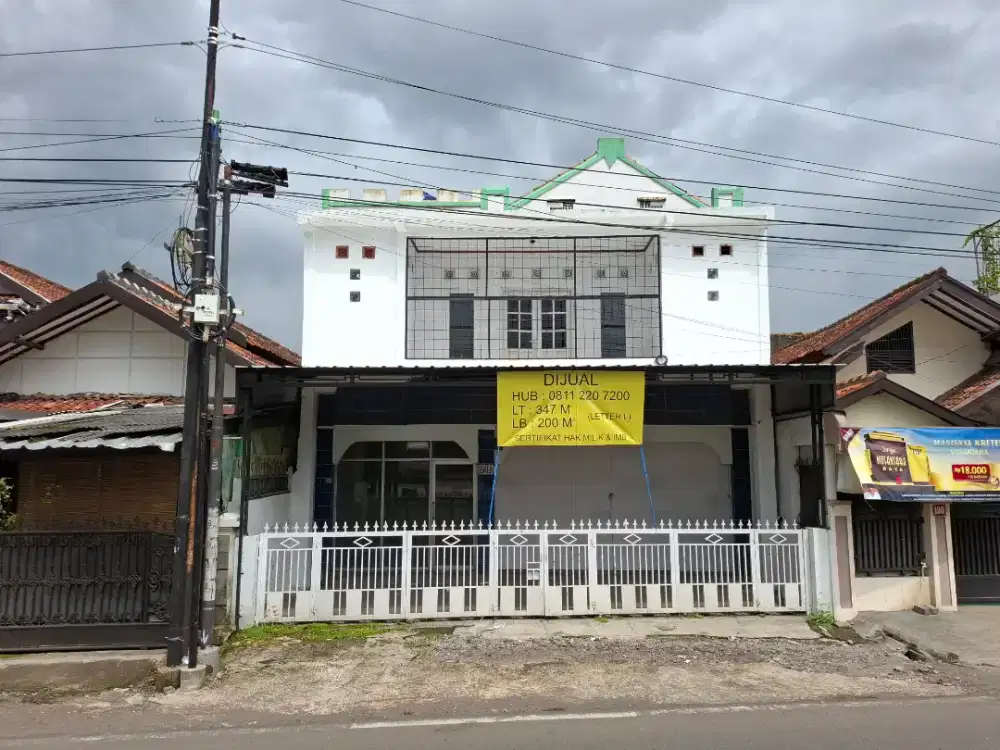 Ruko di Jalan Pembangunan Kota Garut