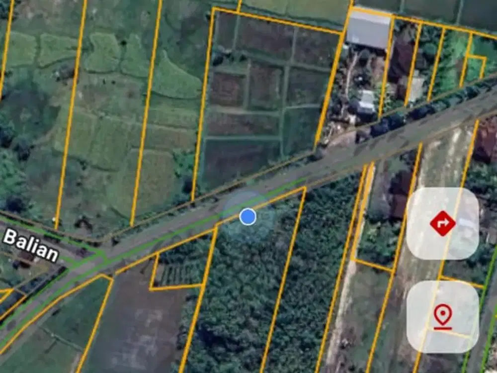 Dijual tanah di jalan Danau Buyan Negara