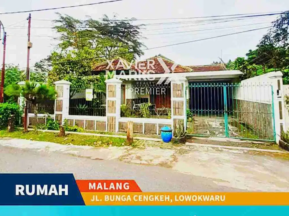 Dijual Rumah Luas Terawat Siap Huni Area Bunga Cengkeh, Suhat Malang