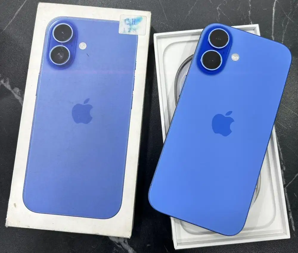 Iphone 16 128 ibox masih garansi normal fullset
