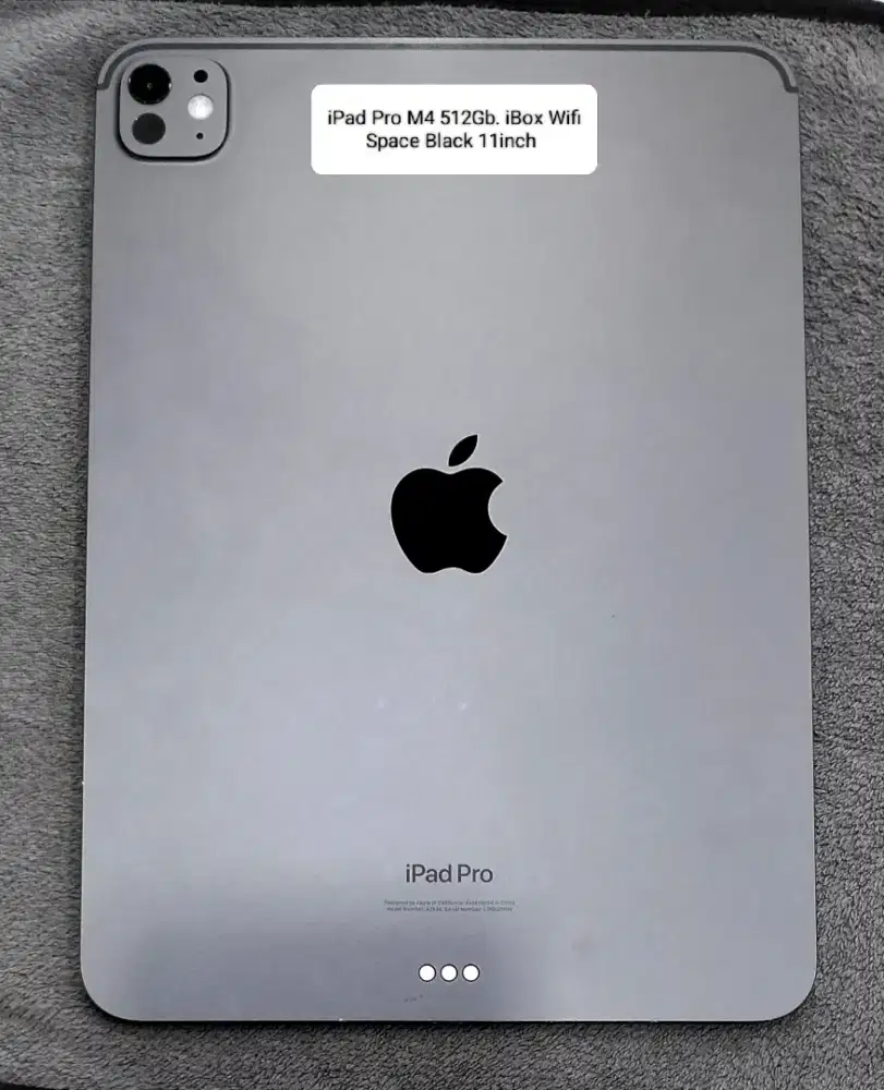 iPad Pro M4 512Gb. iBox Wifi 11inch Space Black