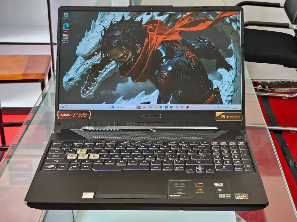 ASUS TUF A15 FA506IC AMD Ryzen 7 4800H Ram 8 GB SSD 512 GB Nvidia RTX