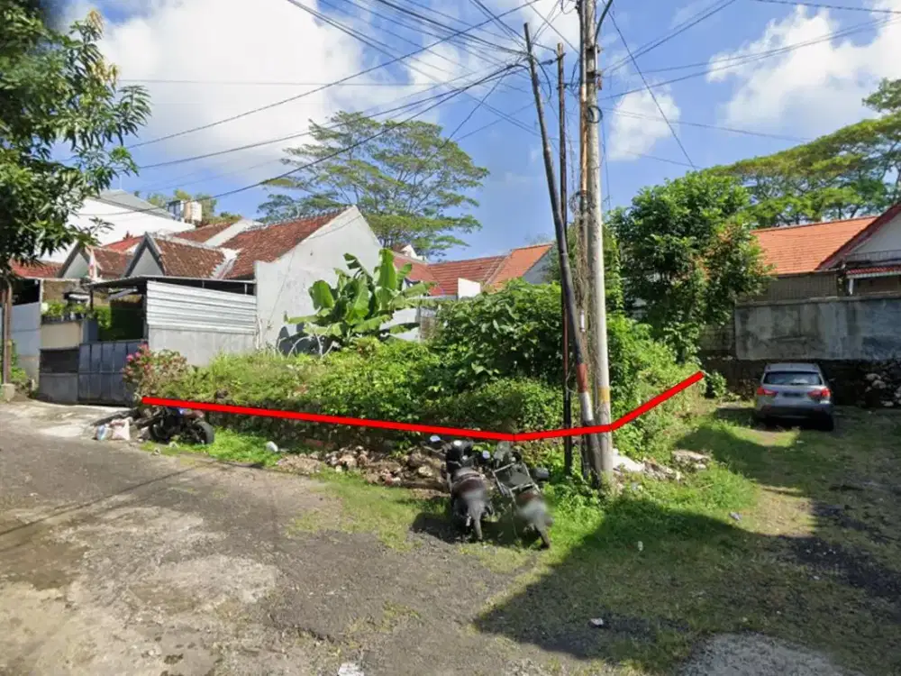 Tanah Kavling Hook Dalam Komplek Perumahan One Gate System dekat Pantai Dreamland