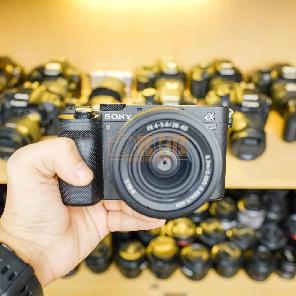 Sony A7C Kit FE 28-60mm SC 23RB Fullset Mulus