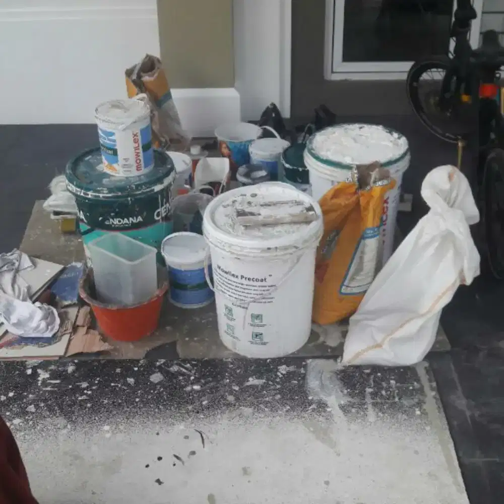 Tukang cat dinding cat ulang/ finishing