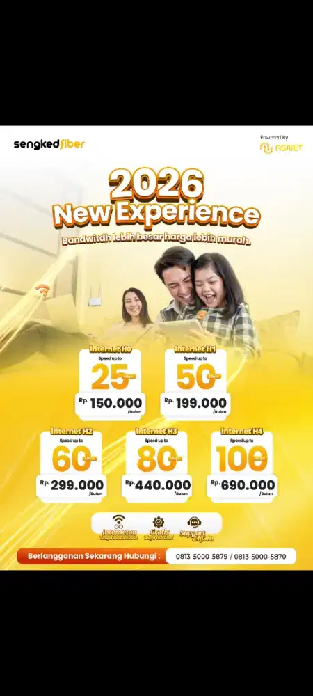 Menerima Pasang Baru Internet Asnet Kota Depok