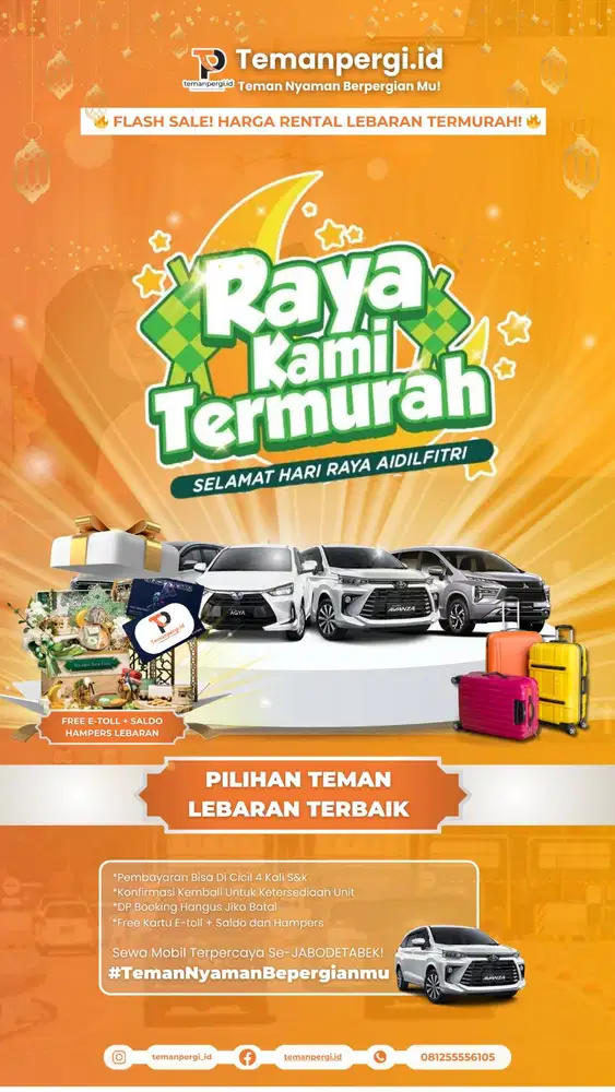 SEWA MOBIL LEBARAN LEPAS KUNCI DEPOK | UNIT TAHUN MUDA DAN TERAWAT!!