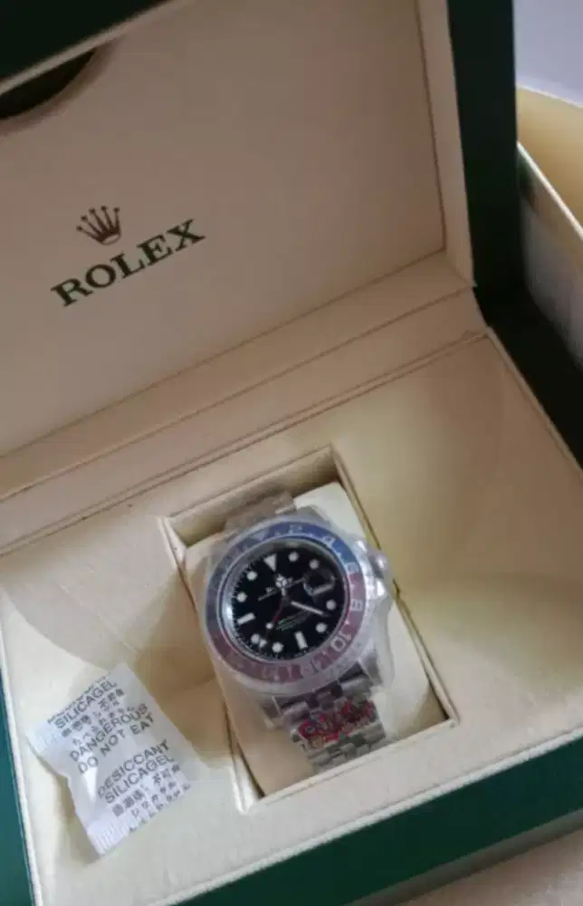 Jam rolex GMT baru hadiah boss