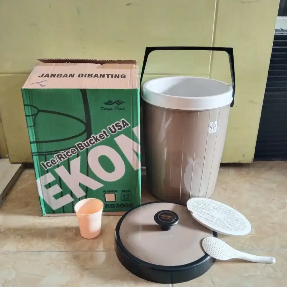 Termos Nasi/ Rice Bucket 17 Liter USA Ekonomi