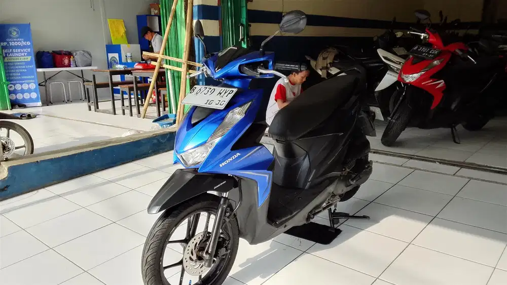 jual cepat Honda beat delux cbs iss 2020 siap pakai