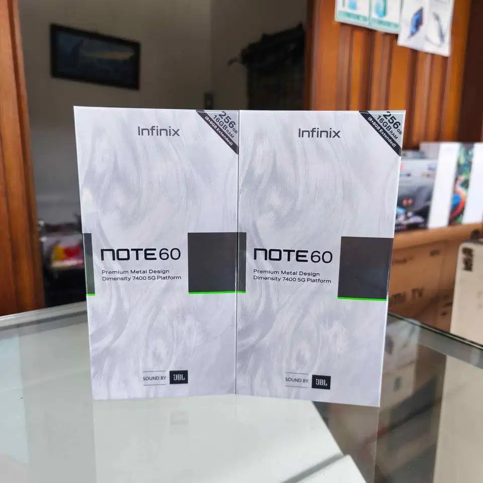 Infinix Note 60 5G 8/256 256GB baru garnsi resmi BNIB
