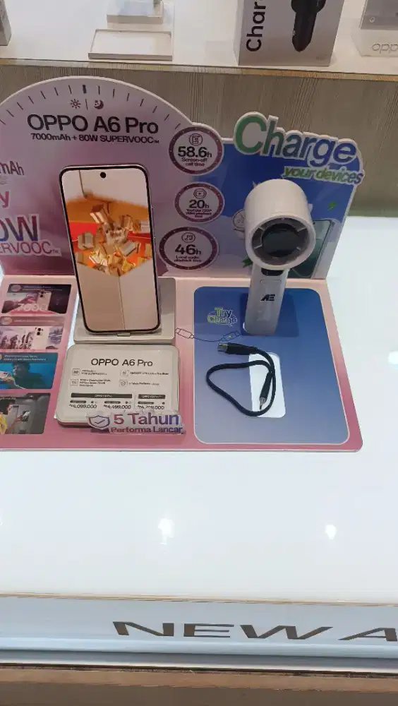 OPPO A6 PRO DENGAN CICILAN 0 % HOME CREDIT